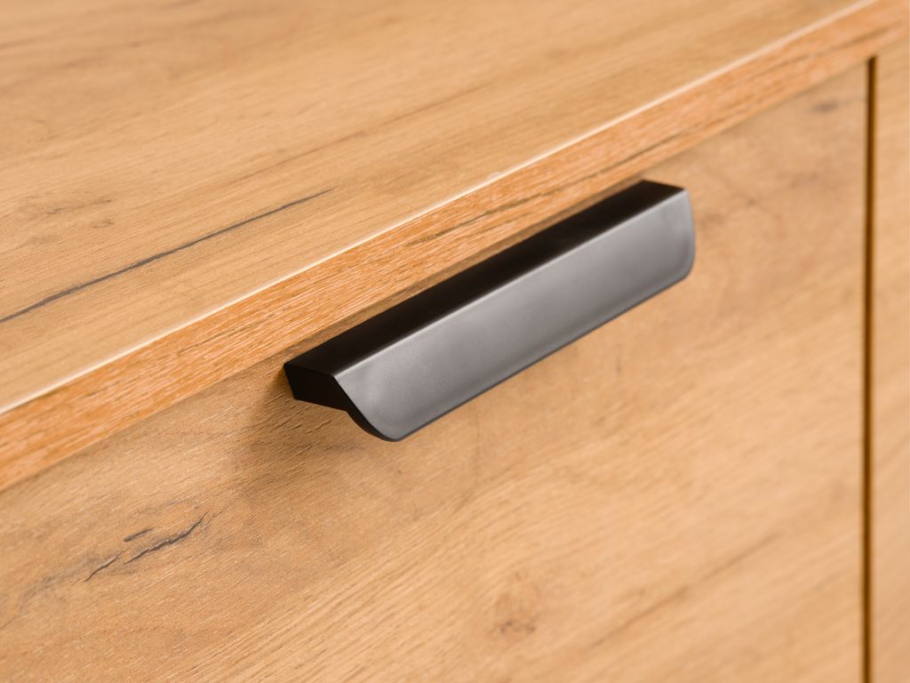 JENSLEV Skänk JENSLEV 2 dörrar 4 lådor ek