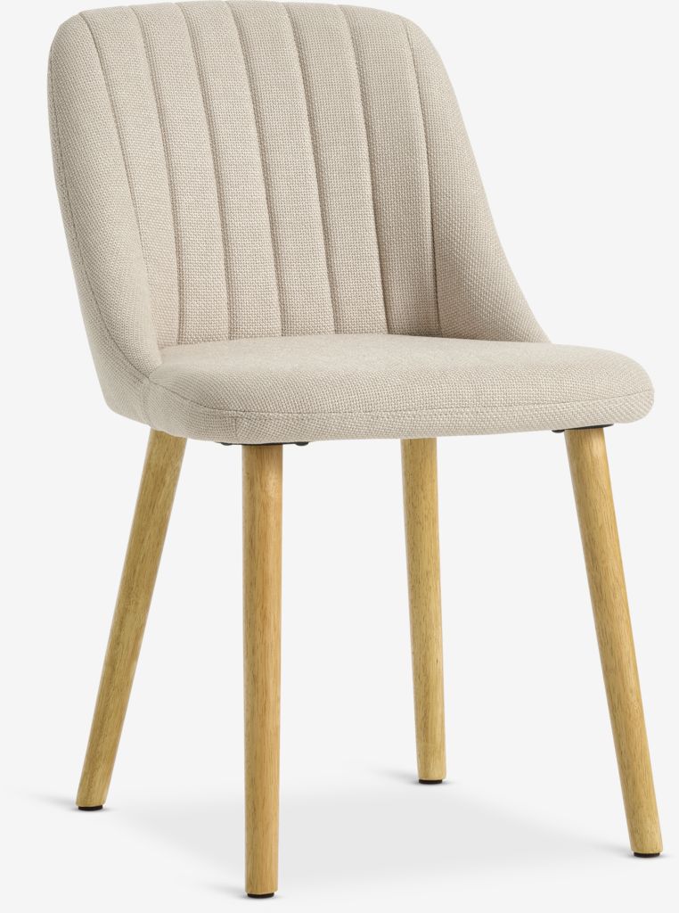 ADSLEV Matstol ADSLEV u/armstöd beige/natur ek