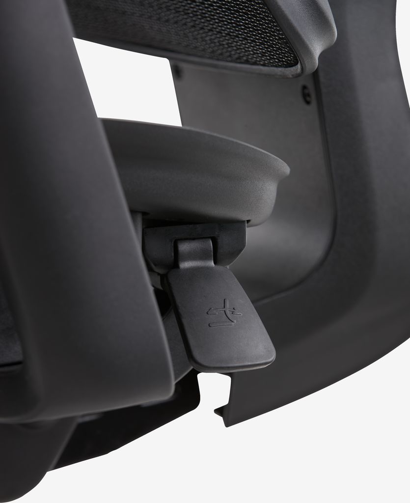 VARPELEV Kontorsstol VARPELEV svart mesh/svart