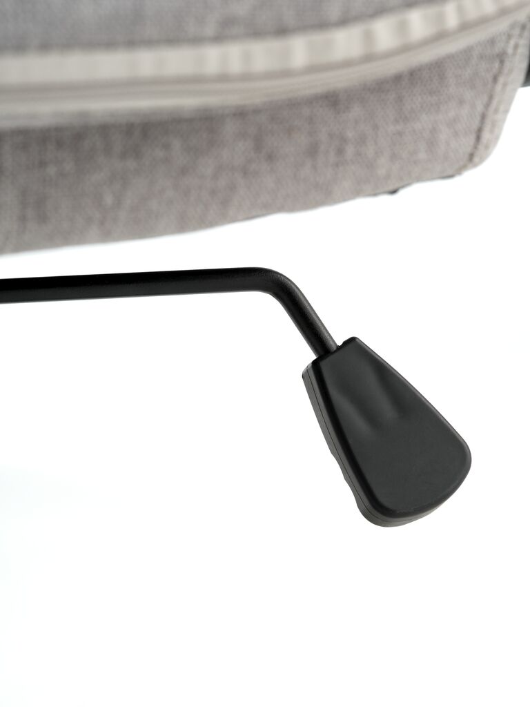 NIMTOFTE Kontorsstol NIMTOFTE grått tyg/svart