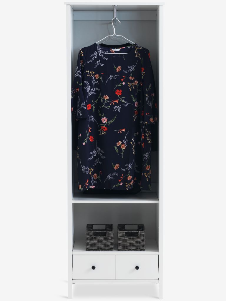 TERPET Hallmöbel TERPET m/spegel vit