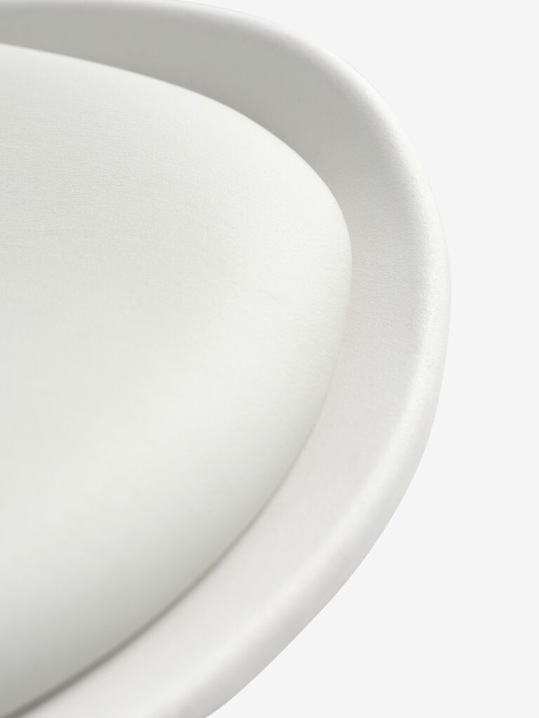 KASTRUP Matstol KASTRUP vitt konstläder/natur ek