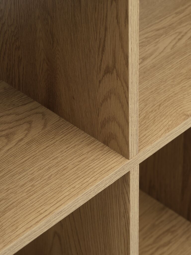 GADEHUSE Rumsavdelare GADEHUSE 10 hyllor natur ekfärgad