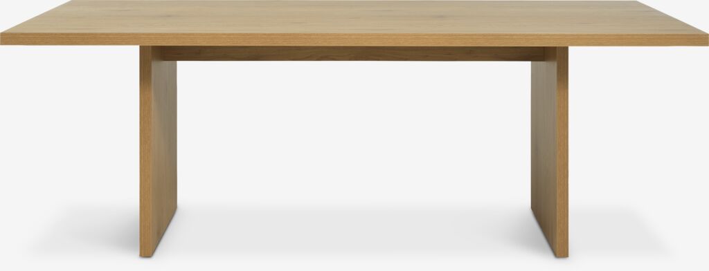 MUNKEBY Matbord MUNKEBY 100x220 varm ekfärgat