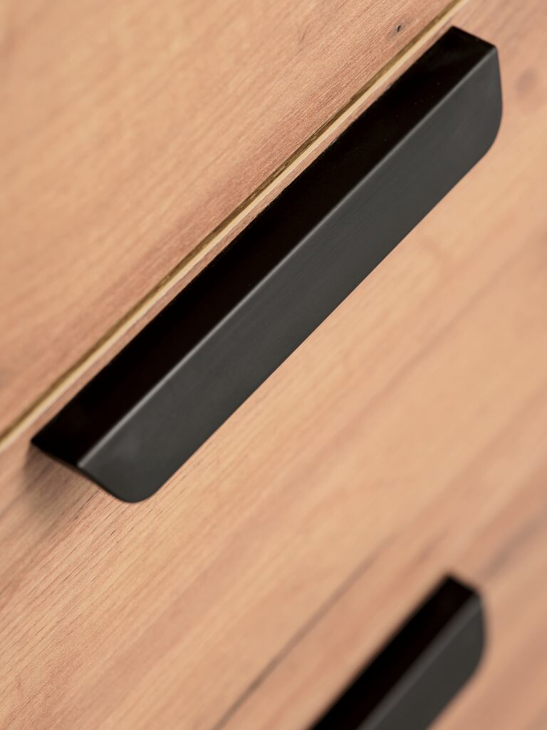 JENSLEV Byrå JENSLEV 4 lådor natur vildekfärgad