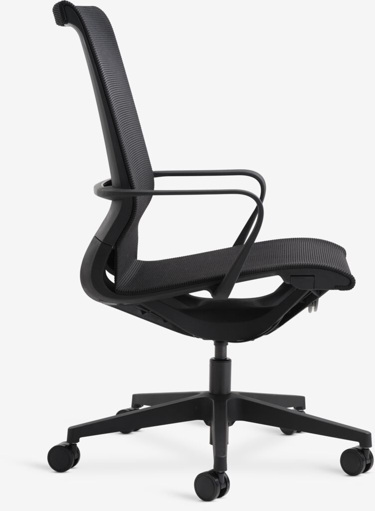 FOLBY Kontorsstol FOLBY svart mesh/svart