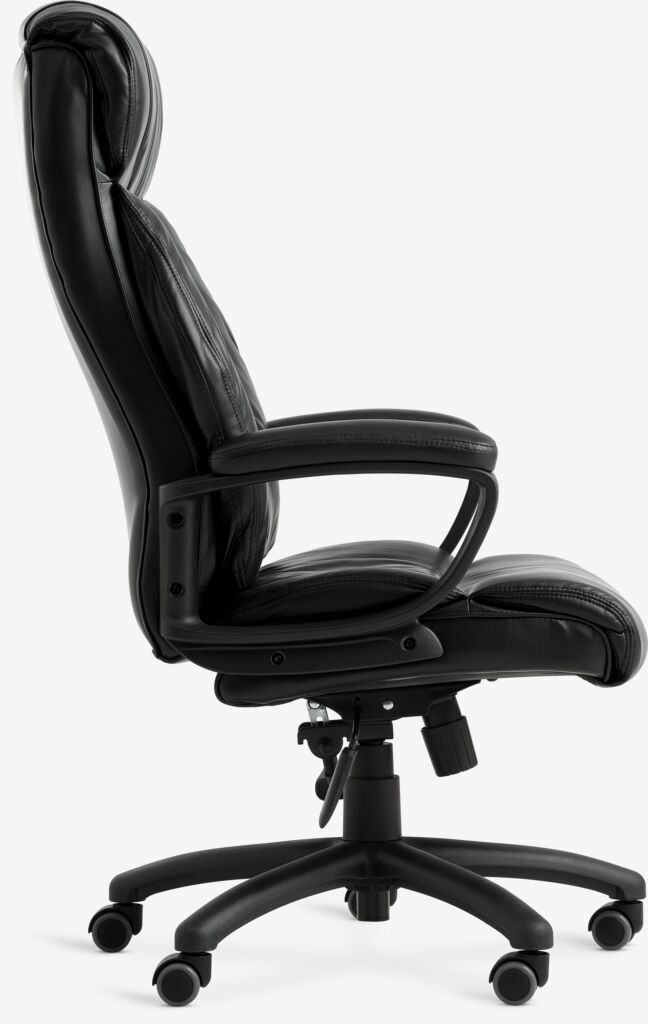 TJELE Kontorsstol TJELE svart konstläder/svart