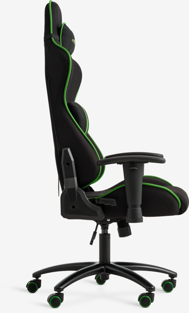 LAMBJERG Gamingstol LAMBJERG svart mesh/grön