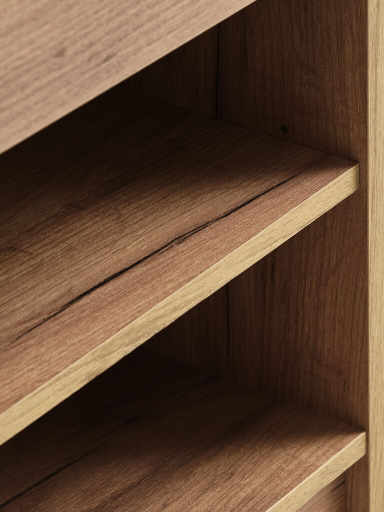 JENSLEV Sängbord JENSLEV 1 låda natur vildekfärgat