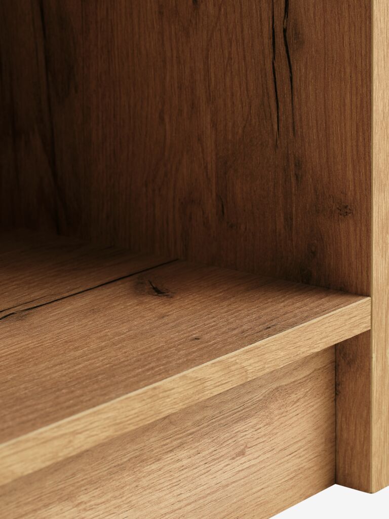 MOSBJERG Bokhylla MOSBJERG 10 hyllor natur vildekfärgad