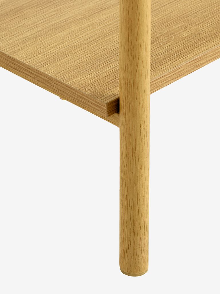 LINDVED Hyllenhet LINDVED 4 hyllor natur ekfärgad