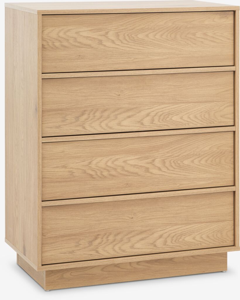 TRANUM BYRÅ TRANUM 4 lådor varm ekfärgad