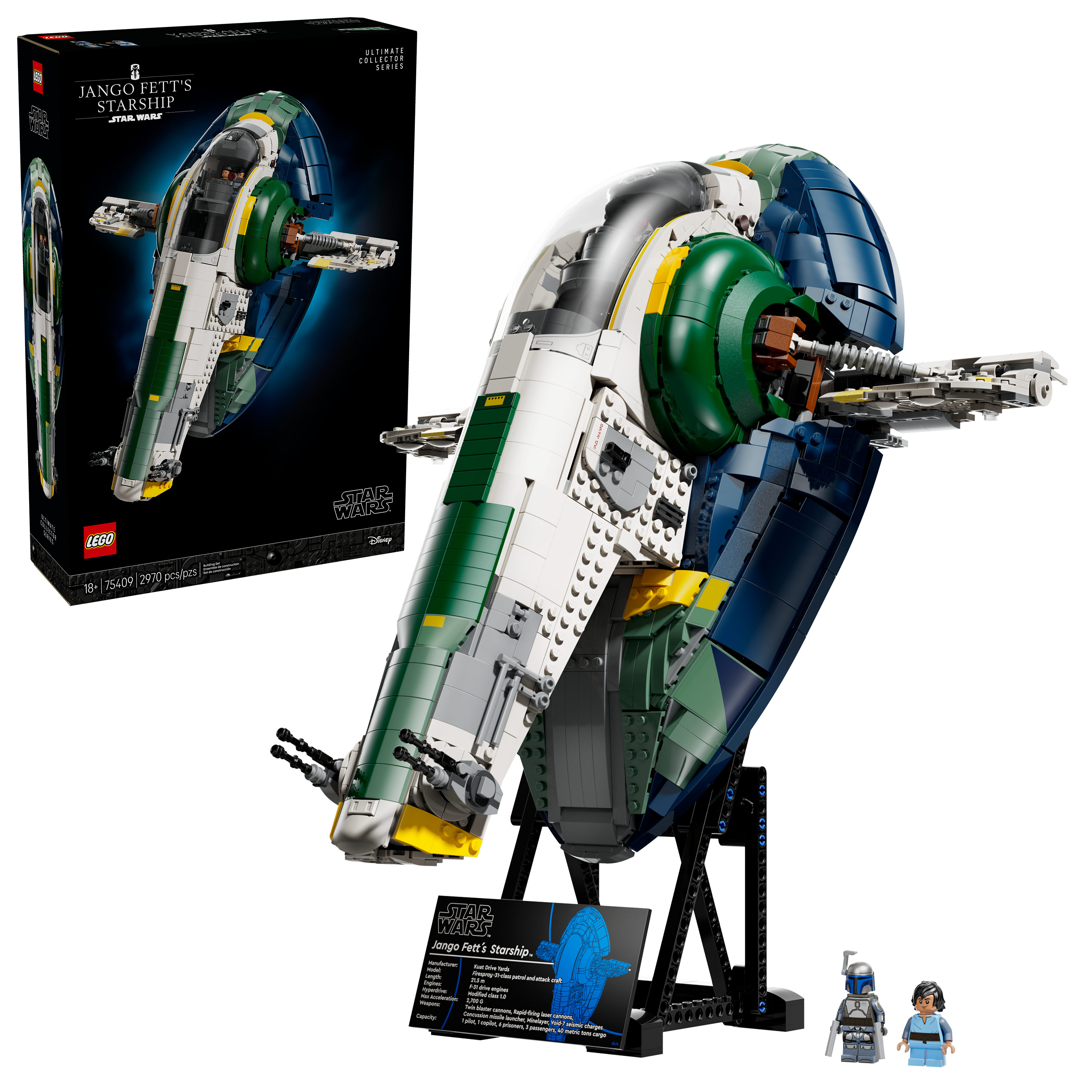 Jango Fett's Firespray-Class Starship