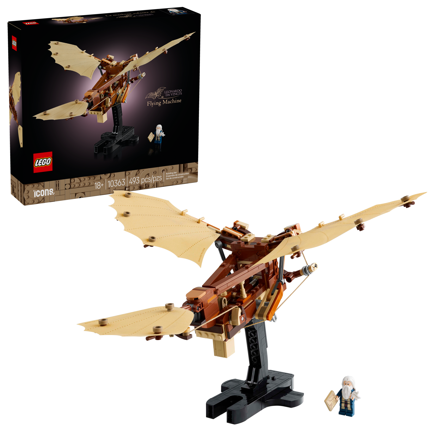 Leonardo da Vinci's Flying Machine