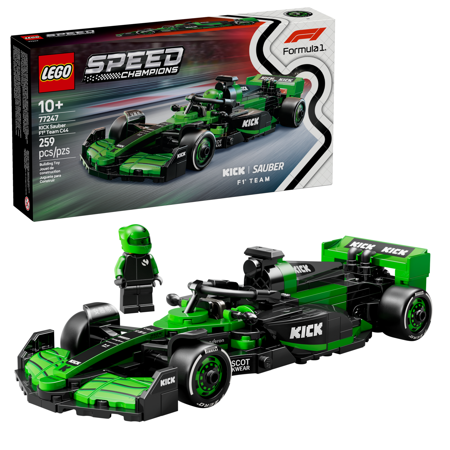 KICK Sauber F1® Team C44 Race Car