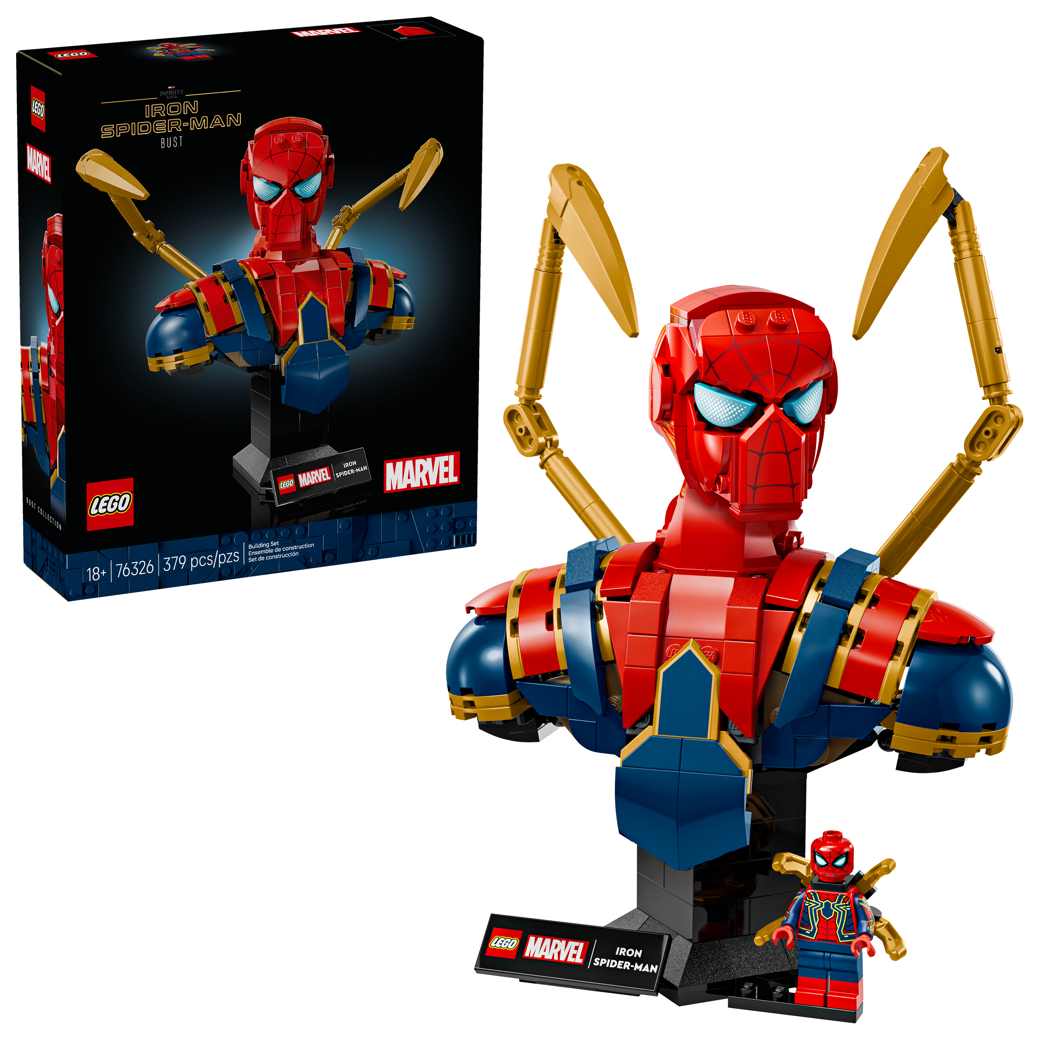Iron Spider-Man Bust