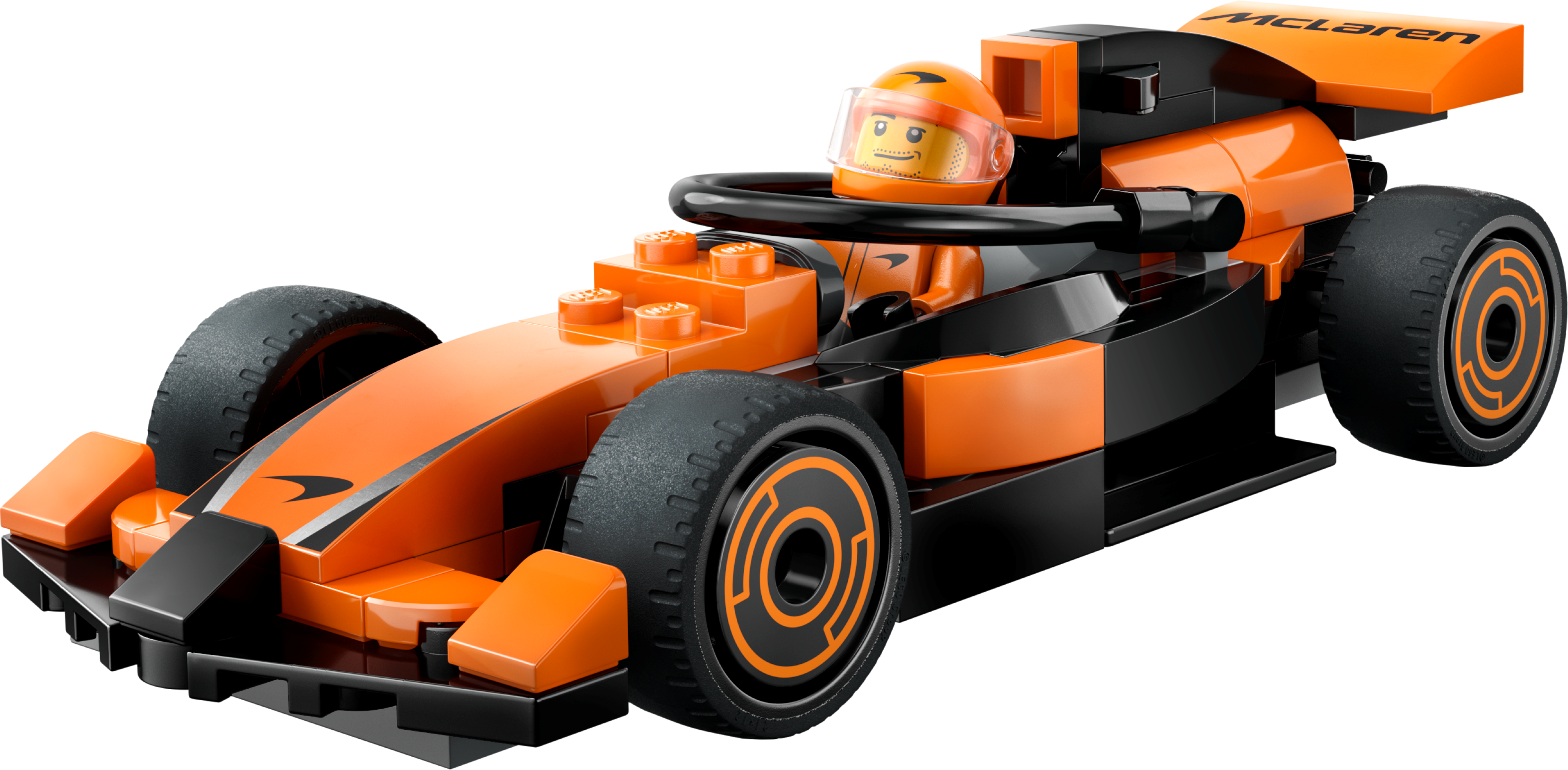 F1® Driver with McLaren Race Car