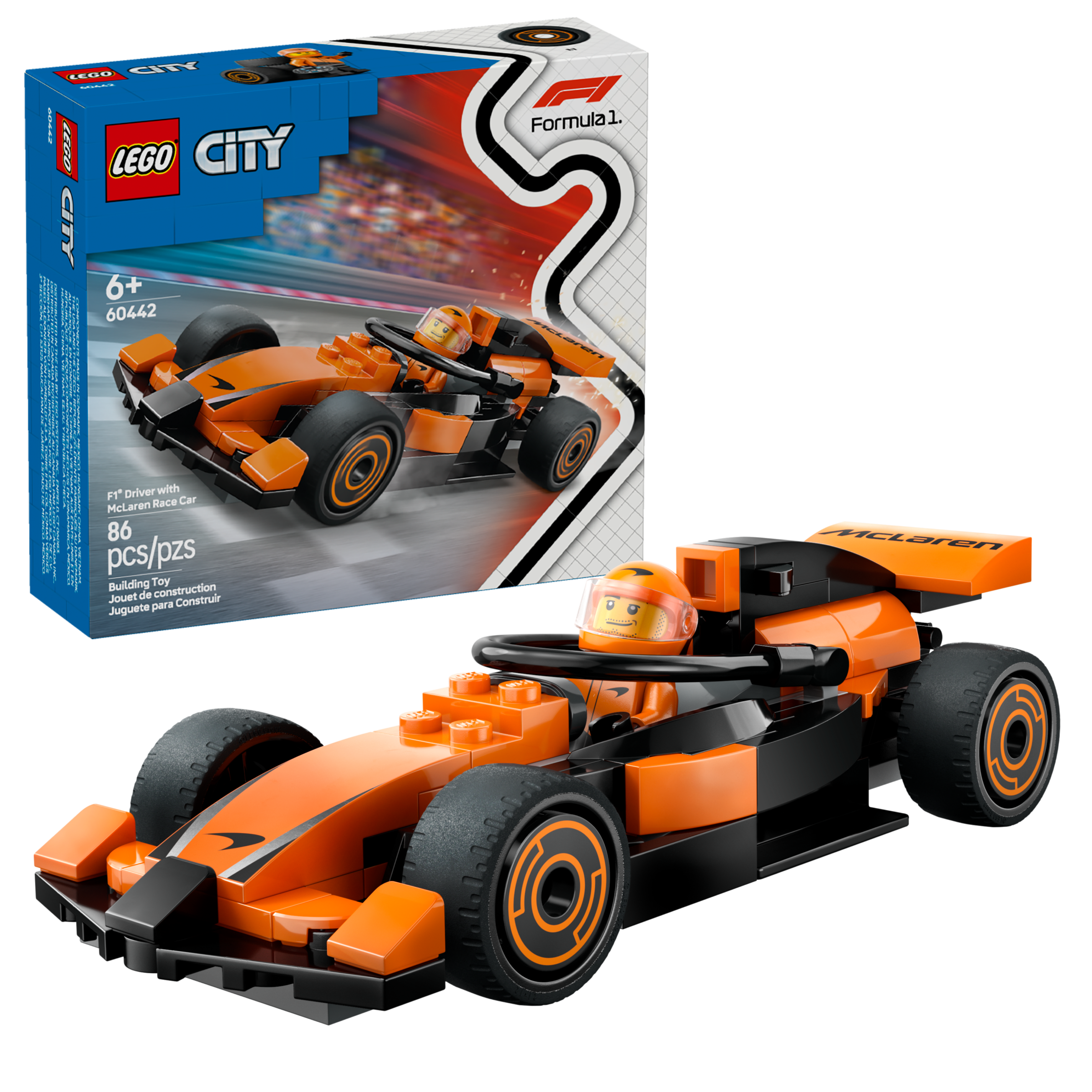 F1® Driver with McLaren Race Car