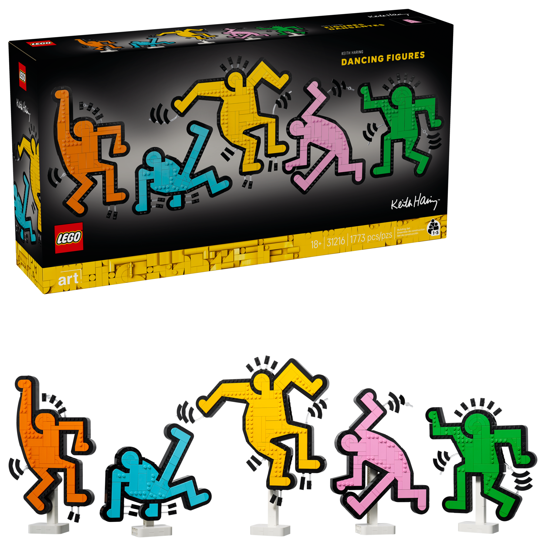 Keith Haring – Dancing Figures