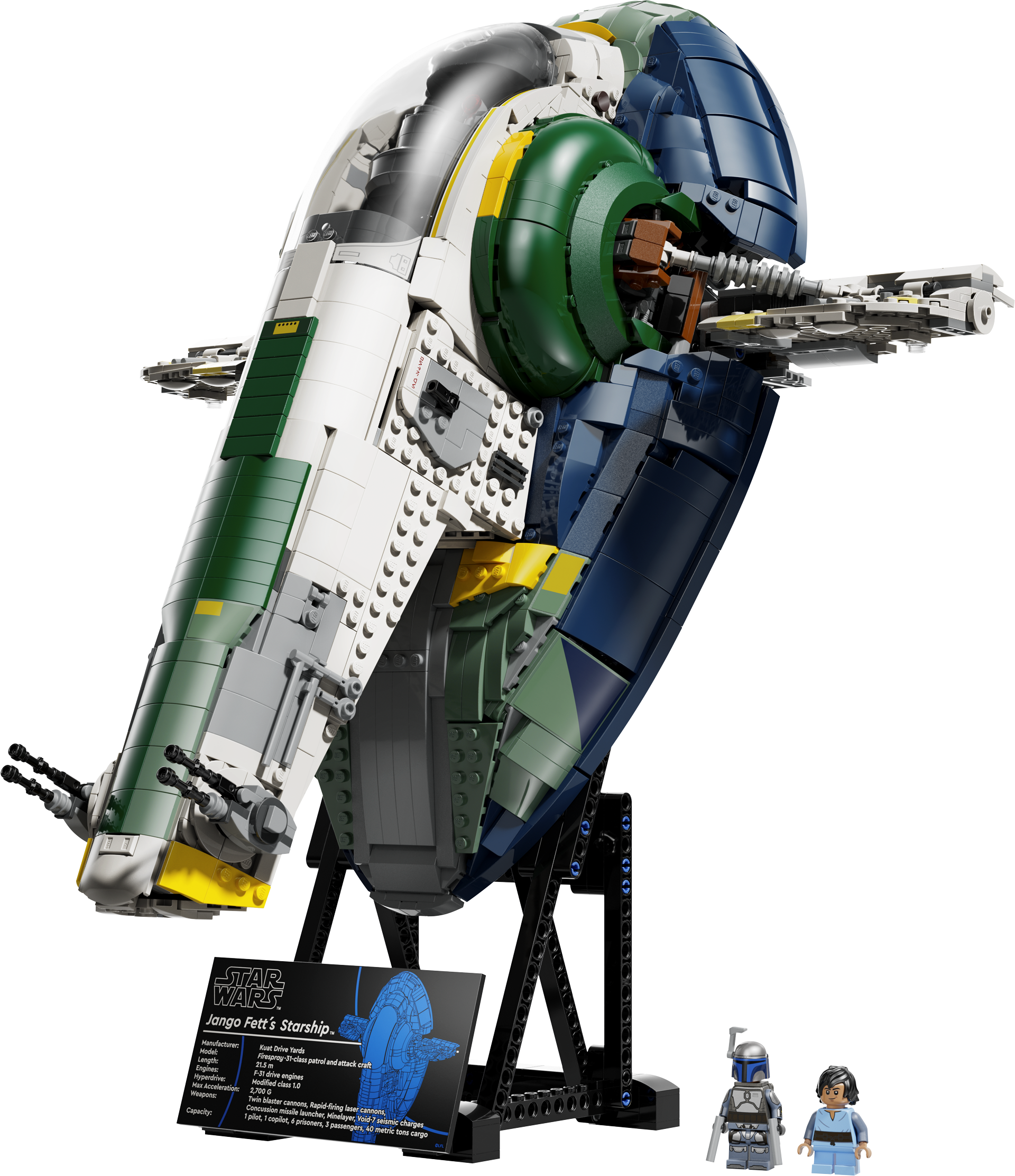 Jango Fett's Firespray-Class Starship