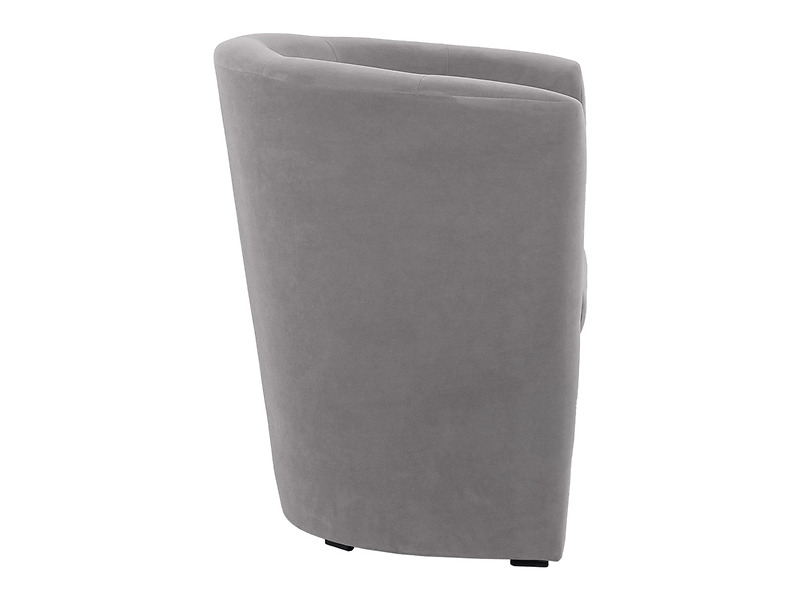 Fotel Orion welurowy granatowy