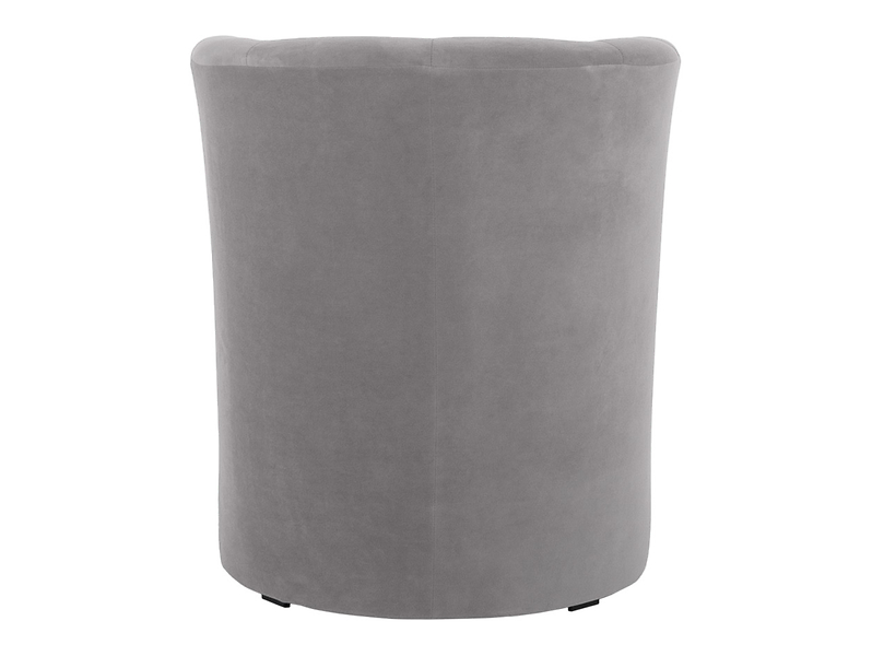 Fotel Orion welurowy granatowy