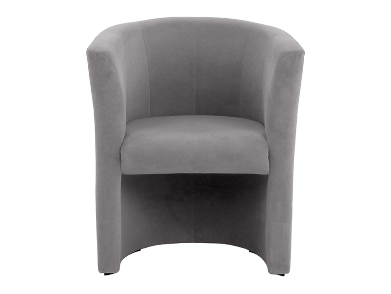 Fotel Orion welurowy granatowy