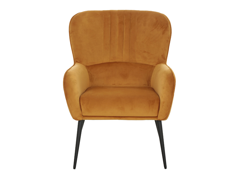 Fotel uszak Samon granatowy