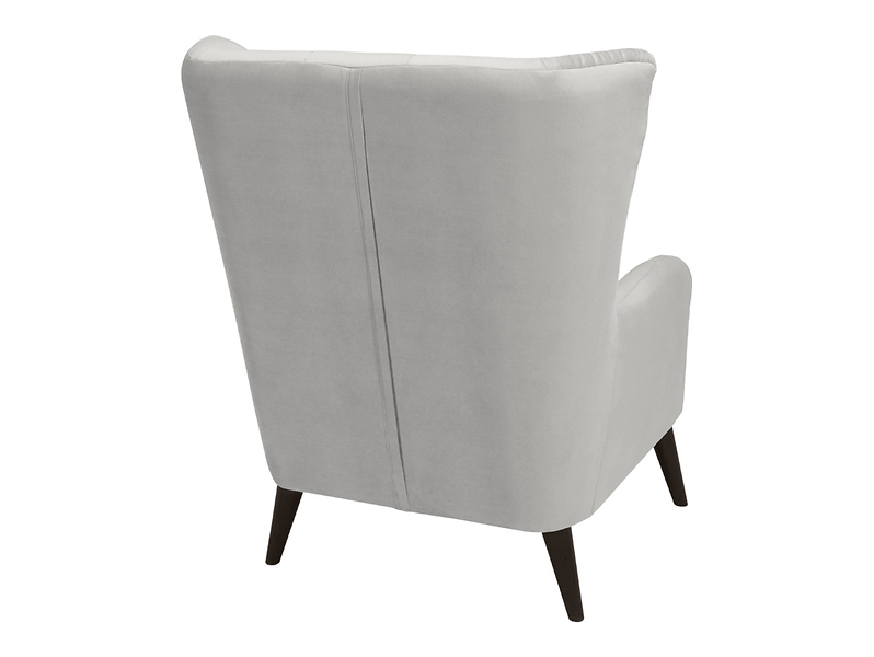 Fotel uszak Casey plecionka beżowy