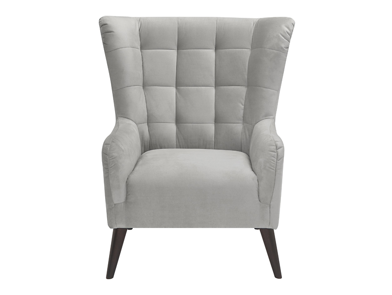 Fotel uszak Casey plecionka beżowy