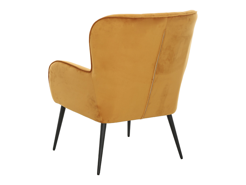 Fotel uszak Samon granatowy