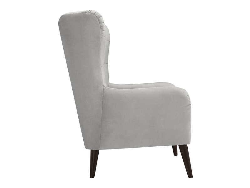 Fotel uszak Casey plecionka beżowy