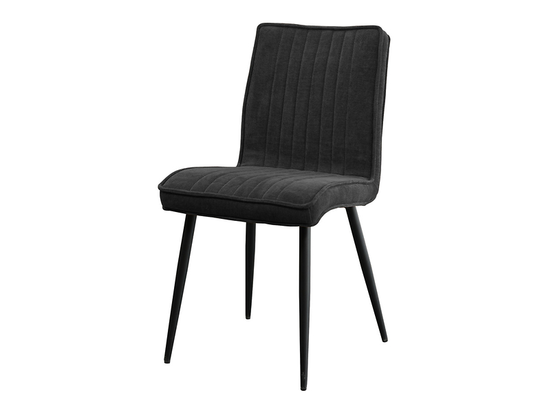 Krzesło tapicerowane Lena ciemnoszare