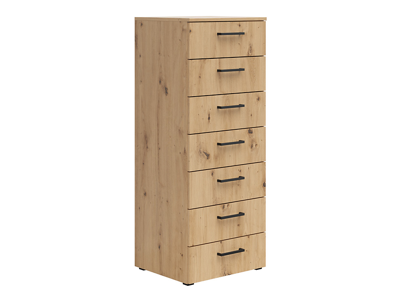 Komoda MultiDo 45 cm z 7 szufladami grafitowa