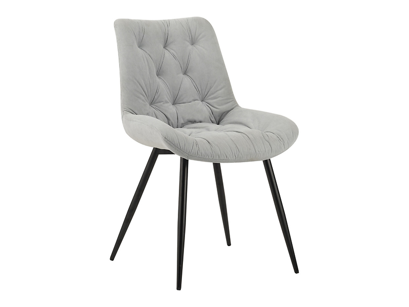 Krzesło tapicerowane Claudio sztruksowe ecru