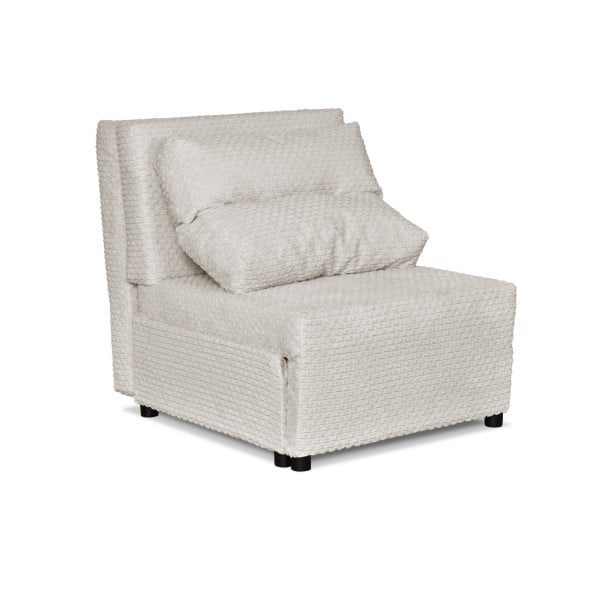 Fotel rozkładany funkcja spania KIMO pojemnik pościel Family Meble czarny