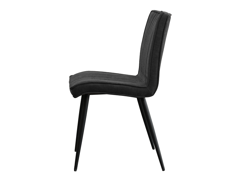 Krzesło tapicerowane Lena ciemnoszare