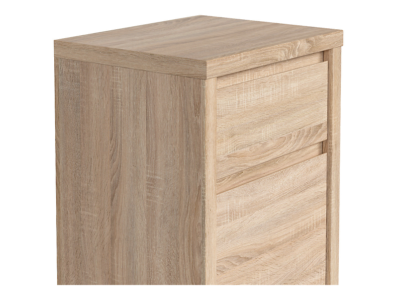 Komoda Kaspian 49 cm z drzwiami i szufladą dąb sonoma