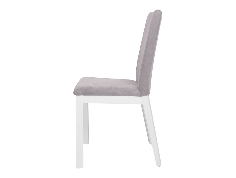 Krzesło tapicerowane Holten 2 welurowe czarne/dąb naturalny