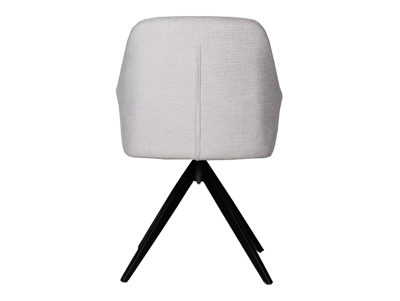 Krzesło tapicerowane Chort obrotowe szare