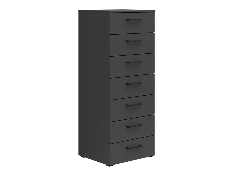 Komoda MultiDo 45 cm z 7 szufladami grafitowa