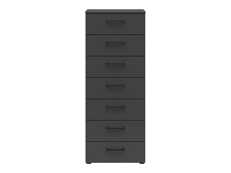 Komoda MultiDo 45 cm z 7 szufladami grafitowa