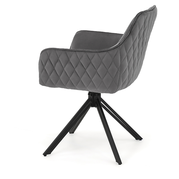 Krzesło obrotowe SC001 | Zielony | Welur 56 | Nogi czarne