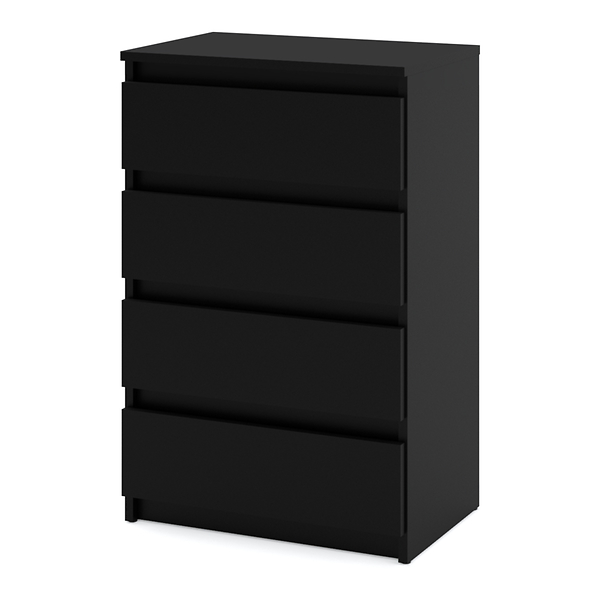 Komoda 4 szuflady 60cm hugo szafka do sypialni salonu szara