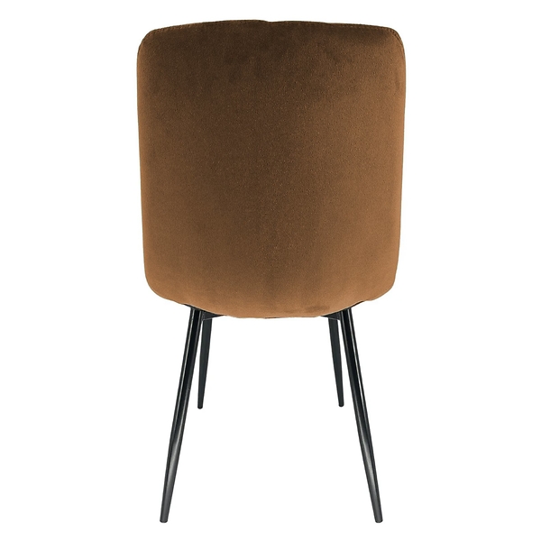 Krzesło Storczyk ciemno niebieskie welur do salonu do jadalni  Begryf