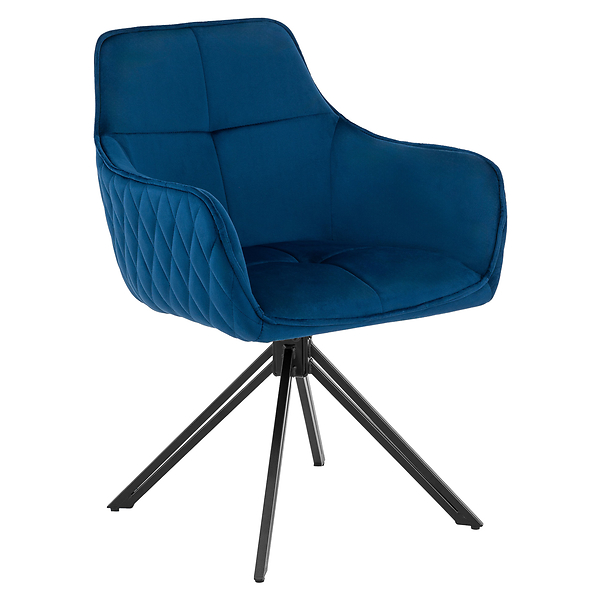 Krzesło obrotowe SC001 | Zielony | Welur 56 | Nogi czarne