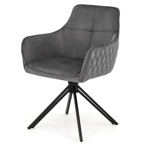 Krzesło obrotowe SC001 | Zielony | Welur 56 | Nogi czarne