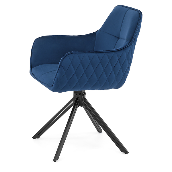 Krzesło obrotowe SC001 | Zielony | Welur 56 | Nogi czarne