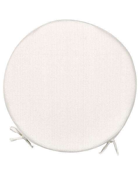 Fotel paw rattanowy z poduszką beżowy rattanowy