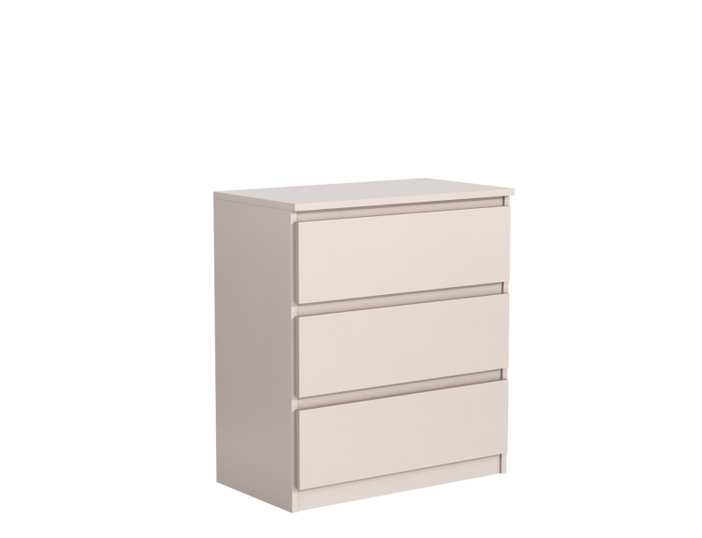 Komoda 3 szuflady kaszmir